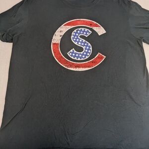 Cole Swindle Concert Merch Tee I'm Raising My Glass To Those Saving Our Ass XL